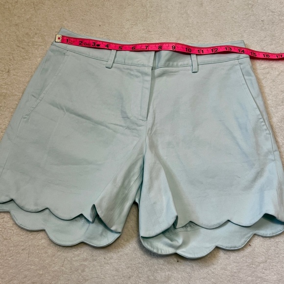 J. McLaughlin NWT Aqua Petal Trouser Shorts - Size 2 (29") - Picture 3 of 13